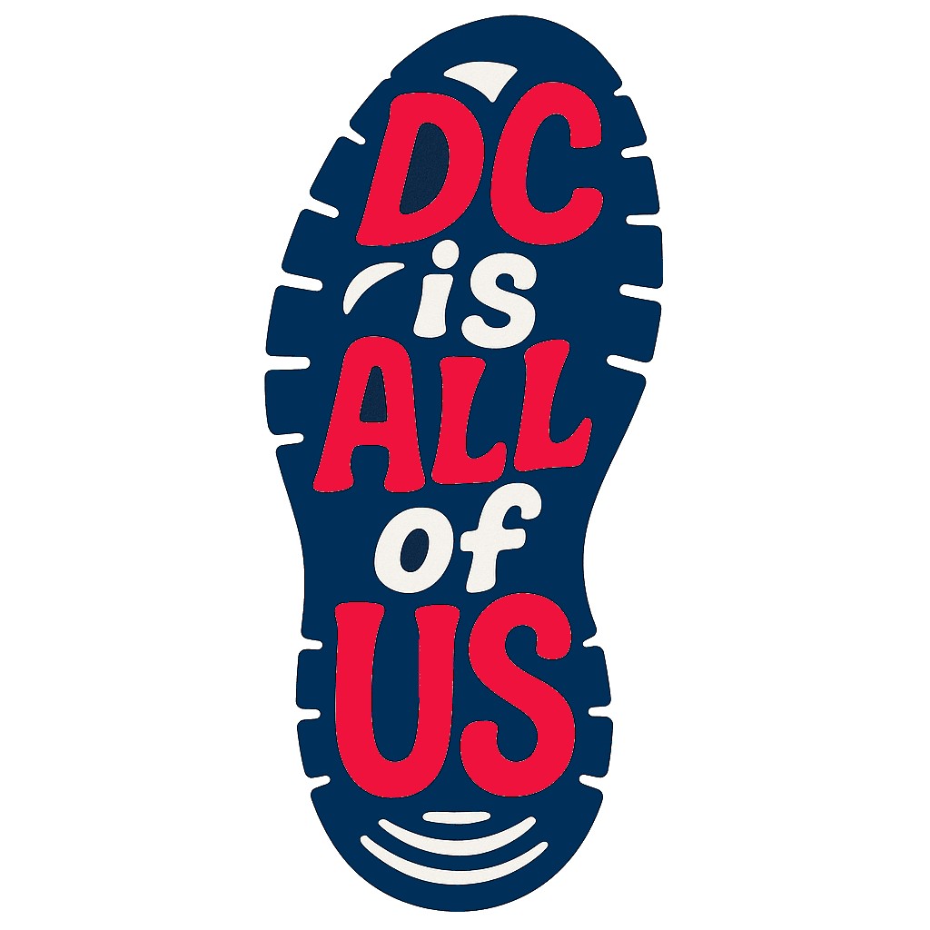 DC is ALL of US logo